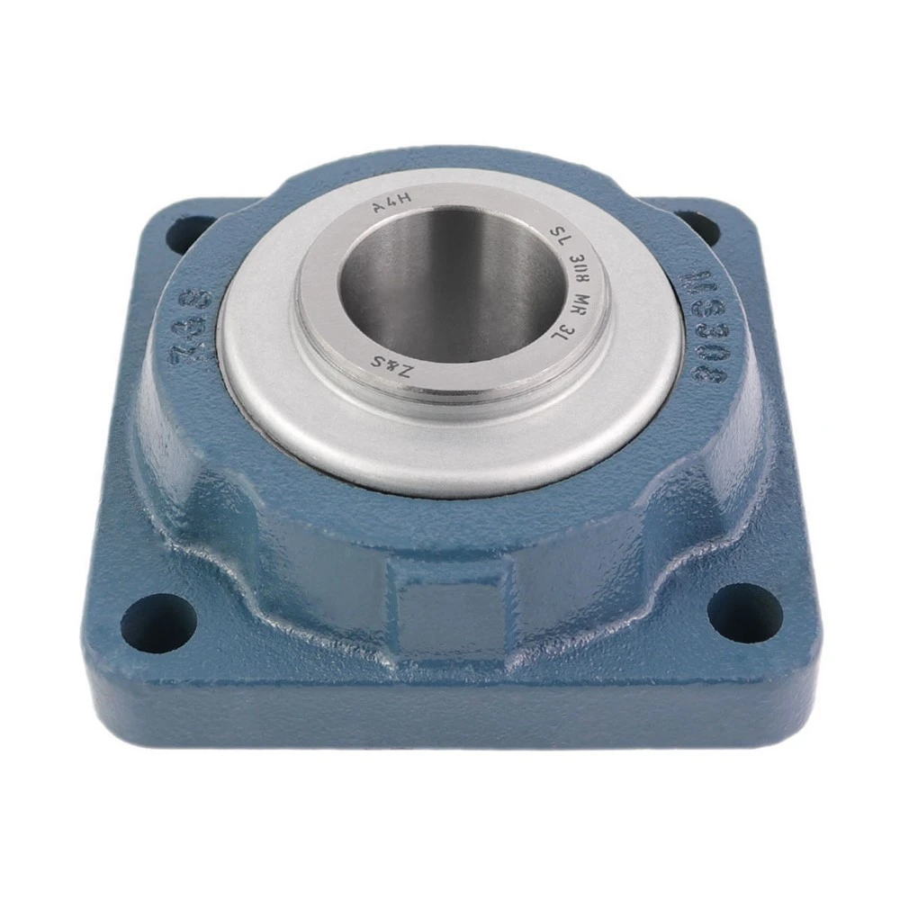 Підшипник з корпусом на 4 отвори з різьбленням SLMS 308 MR 3L