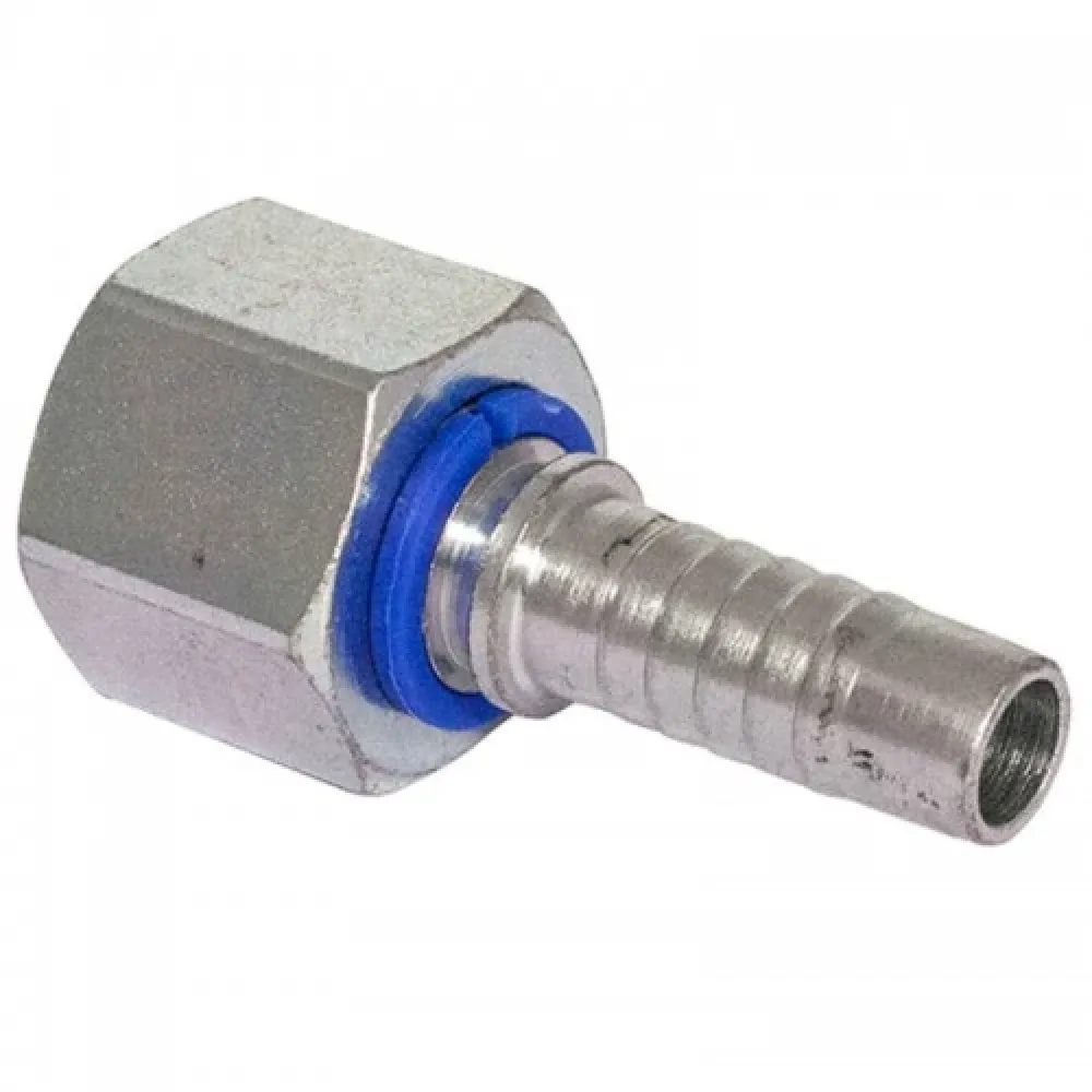 Ниппель с гайкой ORFS 11-16-16 DN08 FORFS0509