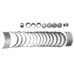 Вкладиші шатунні Р1 без заглушок 238-1000104 Р1