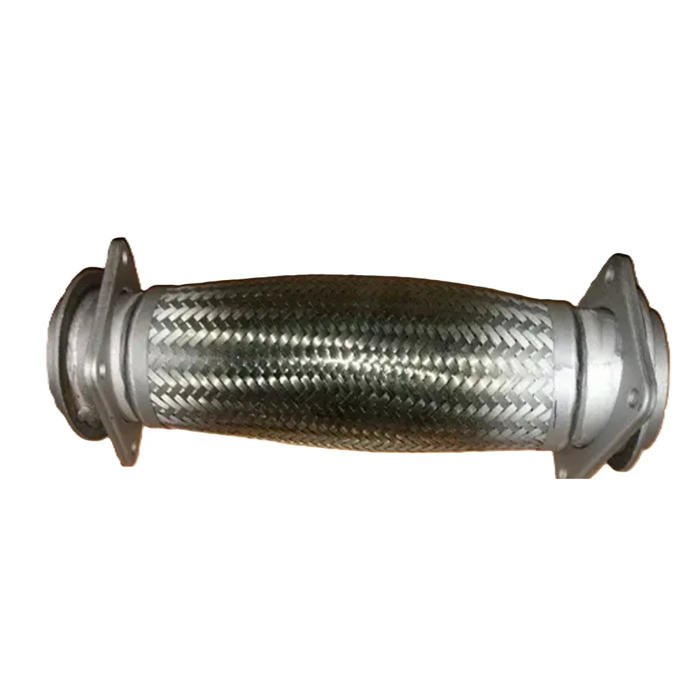 Рукав глушника з фланцями в оплетці