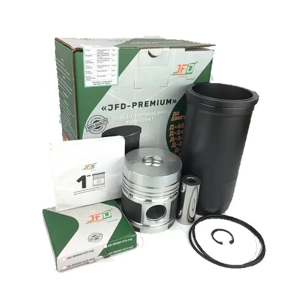 Комплект поршневий 240-1004021/2м/с МТЗ 80, МТЗ 82