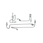 Топливопровод 1-4 цилиндру в сборе 240-1104300-01-04