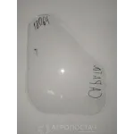 Скло дверей нижнє ліве Т25-6708018 ЛТЗ Т-40