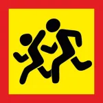 Наклейка-знак Обережно діти A2B1026