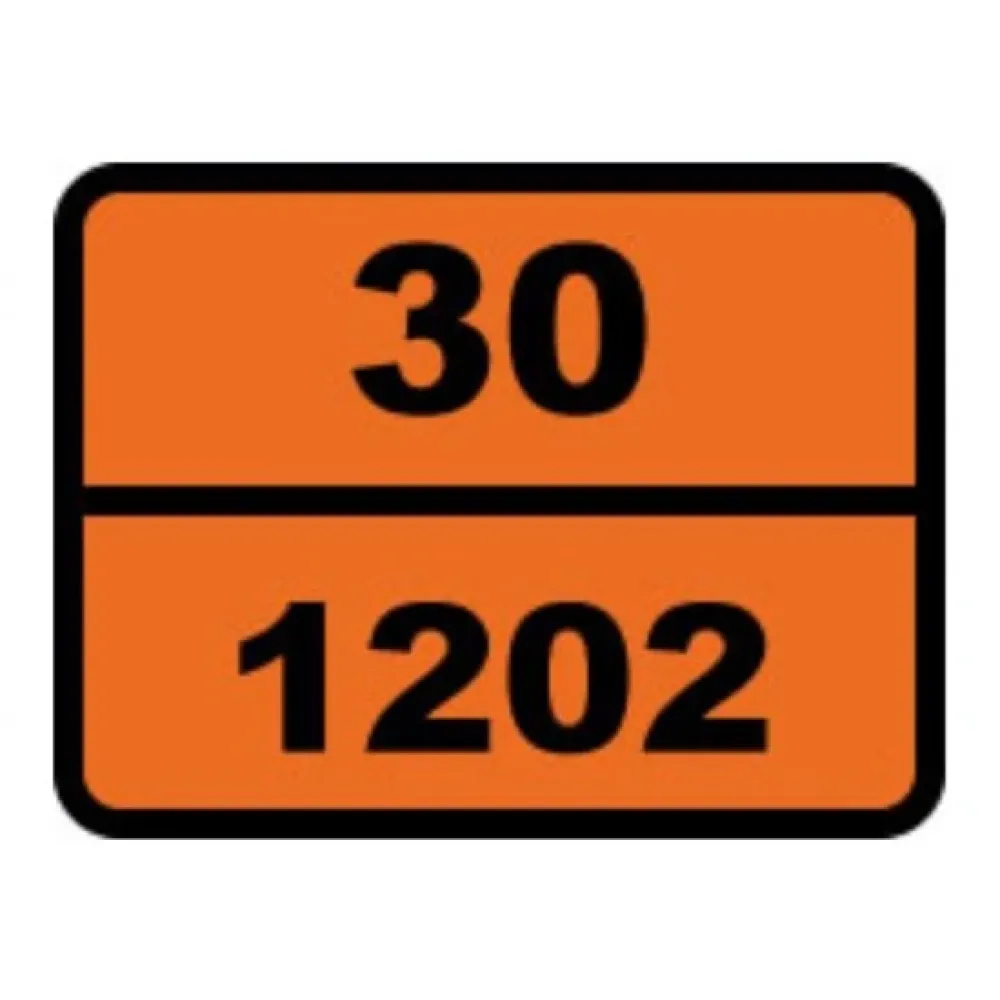 Табличка оцинкованная опасного груза Дизель 30-1202