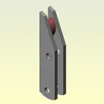 Важіль кріплення упору