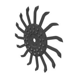 Диск бороны левый зубовый в сборе