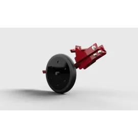 Колесо прикочувальне сошника в зборі