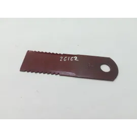 Нож измельчителя подвижный зубчатый