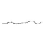 Вал коленчатый соломотряса задний