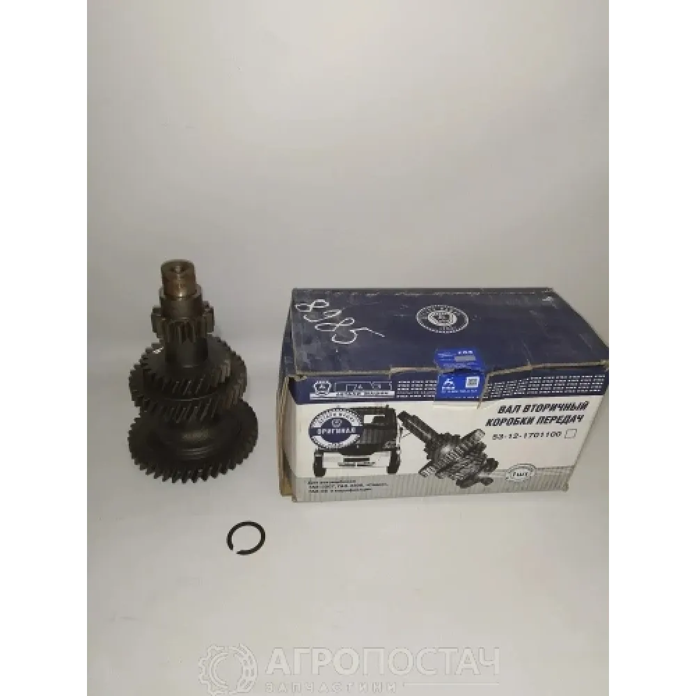 Блок шестерень промвала КПП під стопорне кільце 5312-1701306 ГАЗ 53