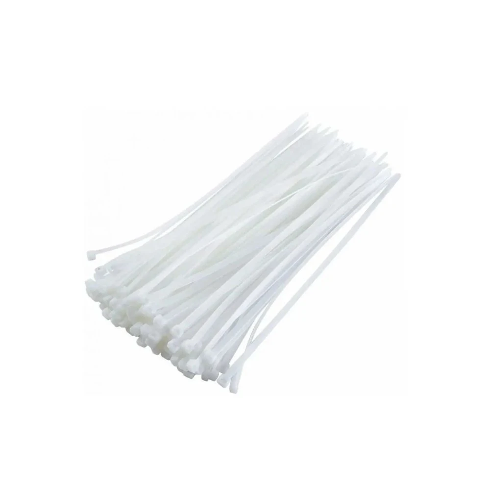 Хомут стяжной капроновый белый OK20\3,6